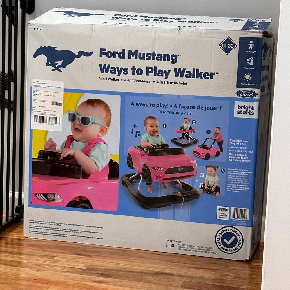 Ford Mustang ways to play walker